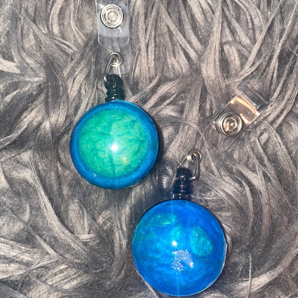 Resin badge reels 3 for $15